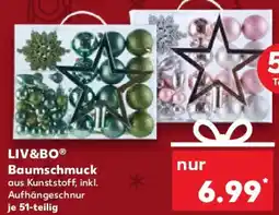 Kaufland LIV&BO Baumschmuck Angebot