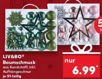 Kaufland LIV&BO Baumschmuck Angebot