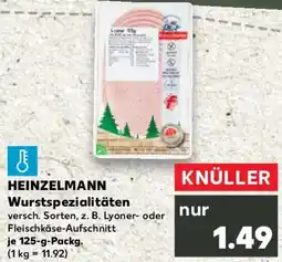 Kaufland HEINZELMANN Wurstspezialitäten Angebot