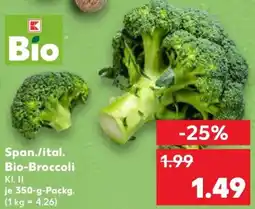Kaufland Span./ital. Bio-Broccoli Angebot