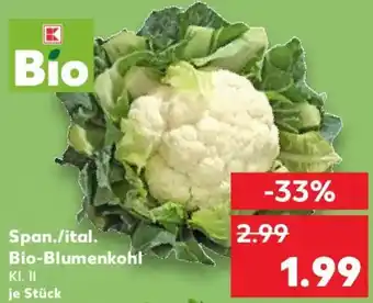 Kaufland Span./ital. Bio-Blumenkoht Angebot