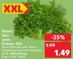 Kaufland Dtsch./ ital./ span. Kräuter XXL Angebot