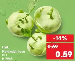 Kaufland Ital. Kohlrabi, lose Angebot