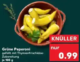 Kaufland Grüne Peperoni Angebot
