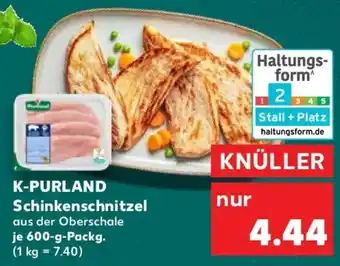 Kaufland K-PURLAND Schinkenschnitzel Angebot