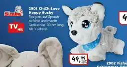 Idee+Spiel Simba 2901 ChiChiLove Happy Husky Angebot