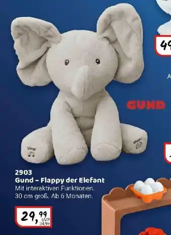 Idee+Spiel Gund - Flappy der Elefant 2903 Angebot