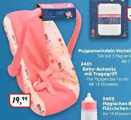 Idee+Spiel dollsworld Baby-Autositz mit Tragegriff Angebot