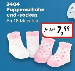 Idee+Spiel dollsworld Puppenschuhe und-socken 3404 Angebot
