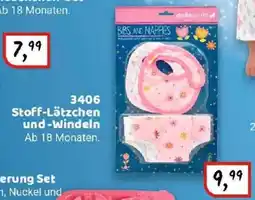 Idee+Spiel dollsworld Stoff-Lätzchen und -Windeln 3406 Angebot