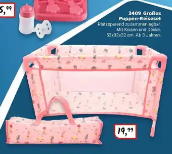 Idee+Spiel dollsworld 3409 Großes Puppen-Reiseset Angebot