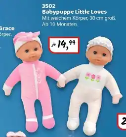 Idee+Spiel dollsworld Babypuppe Little Loves 3502 Angebot