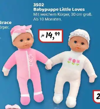 Idee+Spiel dollsworld Babypuppe Little Loves 3502 Angebot