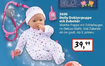 Idee+Spiel dollsworld Dolly Doktorpuppe mit Zubehör 3505 Angebot