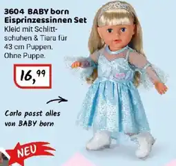 Idee+Spiel 3604 BABY born Eisprinzessinnen Set Angebot