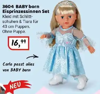 Idee+Spiel 3604 BABY born Eisprinzessinnen Set Angebot