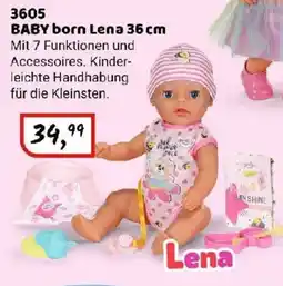 Idee+Spiel BABY born Lena 36 cm 3605 Angebot