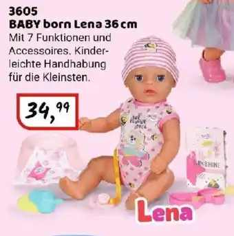 Idee+Spiel BABY born Lena 36 cm 3605 Angebot