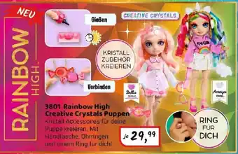 Idee+Spiel RAINBOW HIGH 3801 Rainbow High Creative Crystals Puppen Angebot