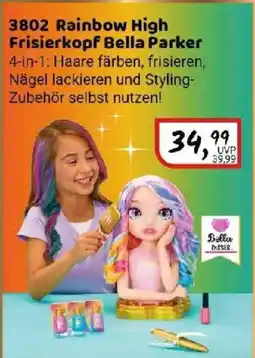 Idee+Spiel 3802 Rainbow High Frisierkopf Bella Parker Angebot
