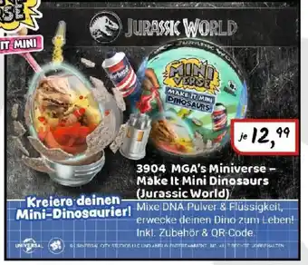 Idee+Spiel 3904 MGA's Miniverse Make It Mini Dinosaurs (Jurassic World) Angebot