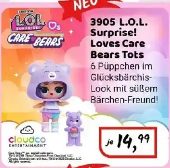 Idee+Spiel 3905 L.O.L. Surprise! Loves Care Bears Tots Angebot