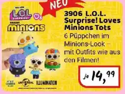 Idee+Spiel 3906 L.O.L. Surprise! Loves Minions Tots Angebot