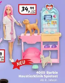Idee+Spiel 4005 Barbie Haustierklinik Spielset Angebot