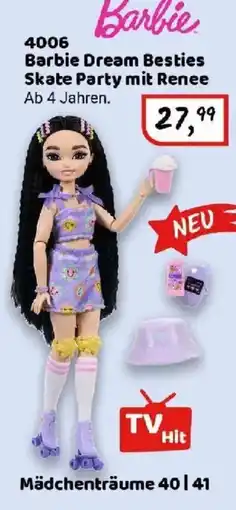 Idee+Spiel 4006 Barbie Dream Besties Skate Party mit Renee Angebot