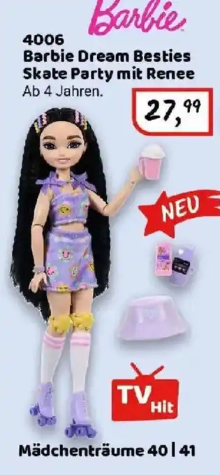 Idee+Spiel 4006 Barbie Dream Besties Skate Party mit Renee Angebot