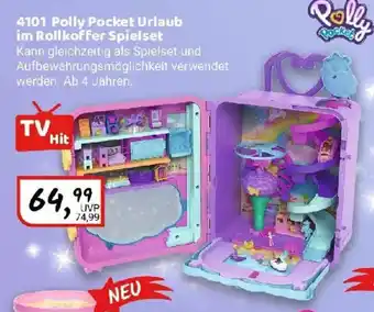 Idee+Spiel 4101 Polly Pocket Urlaub im Rollkoffer Spielset Angebot