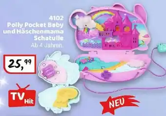 Idee+Spiel 4102 Polly Pocket Baby und Häschenmama Schatulle Angebot