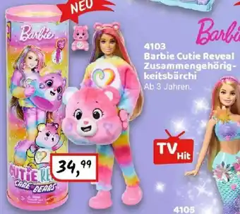 Idee+Spiel 4103 Barbie Cutie Reveal Zusammengehörig- keitsbärchi Angebot
