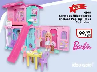 Idee+Spiel 4108 Barbie aufklappbares Chelsea Pop-Up-Haus Angebot