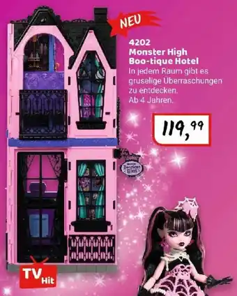 Idee+Spiel 4202 Monster High Boo-tique Hotel Angebot