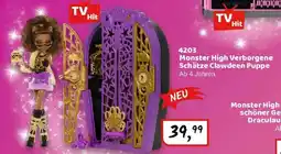 Idee+Spiel 4203 Monster High Verborgene Schätze Clawdeen Puppe Angebot