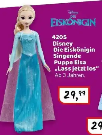 Idee+Spiel 4205 Disney Die Eiskönigin Singende Puppe Elsa „Lass jetzt los" Angebot