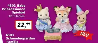 Idee+Spiel Sylvanian Families 4302 Baby Prinzessinnen Spielset Angebot