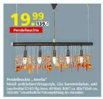 Segmüller Pendelleuchte „amelia“ Angebot