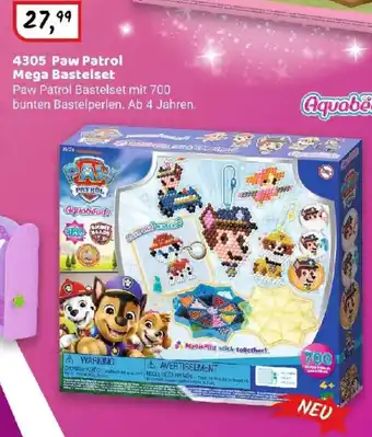 Idee+Spiel Aquabeads 4305 Paw Patrol Mega Bastelset Angebot