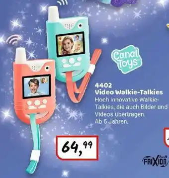 Idee+Spiel Canal Toys 4402 Video Walkie-Talkies Angebot