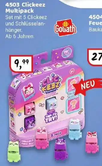 Idee+Spiel Goliath 4503 Clickeez Multipack Angebot