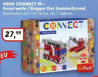 Idee+Spiel Trefl 4504 CONNECT M – Feuerwehr/Bagger Der Sammeltrend Angebot