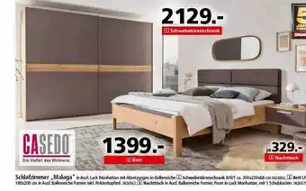 Segmüller Casedo Schlafzimmer „malaga“ Angebot