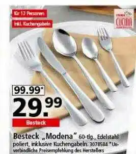 Segmüller Prima Cucina Besteck „modena“ Angebot