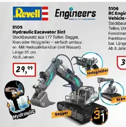 Idee+Spiel Revell Engineers 5105 Hydraulic Excavator 3in1 Angebot