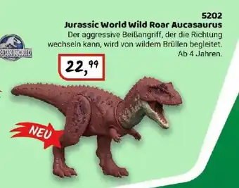 Idee+Spiel Jurassic World 5202 Wild Roar Aucasaurus Angebot