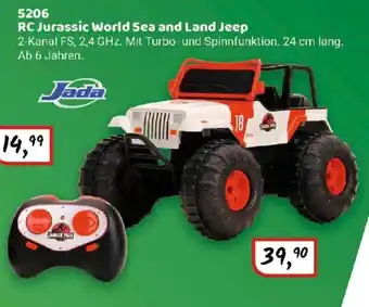 Idee+Spiel Jada 5206 RC Jurassic World Sea and Land Jeep Angebot