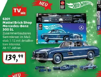 Idee+Spiel Mattel 5301 Brick Shop Mercedes-Benz 300 SL Angebot