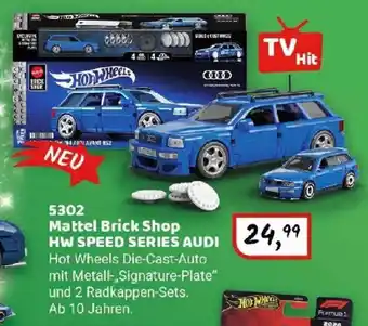 Idee+Spiel Mattel 5302 Brick Shop HW SPEED SERIES AUDI Angebot